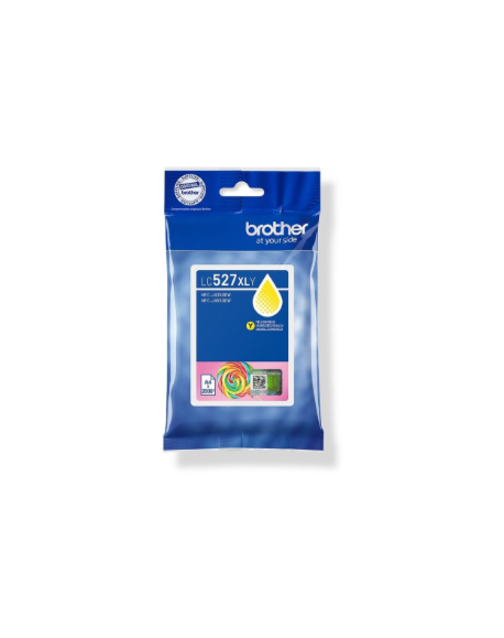 Brother LC527XLY Yellow High Yield Inkjet Cartridge | Brother