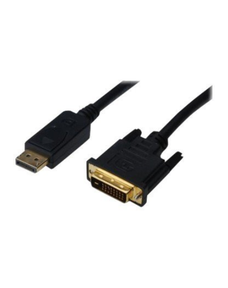 Digitus Adapter Cable, DP - DVI | DisplayPort | 2 m