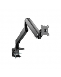 Digitus Desk Mount | Universal Single Monitor Mount with Gas Spring and Clamp Mount | Adjustable Height, Rotate, Tilt, Swivel | 15-35 " | Maximum weight (capacity) 15 kg | Black
