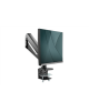 Digitus Desk Mount | Universal Single Monitor Mount with Gas Spring and Clamp Mount | Adjustable Height, Rotate, Tilt, Swivel | 