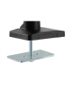 Digitus Desk Mount | Universal Single Monitor Mount with Gas Spring and Clamp Mount | Adjustable Height, Rotate, Tilt, Swivel | 