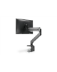 Digitus Desk Mount | Universal Single Monitor Mount with Gas Spring and Clamp Mount | Adjustable Height, Rotate, Tilt, Swivel | 