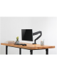 Digitus Desk Mount | DA-90394 | Adjustable Height, Rotate, Swivel | 15-32 " | Maximum weight (capacity) 9 kg | Black