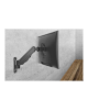 Digitus Wall mount | DA-90396 | Adjustable Height, Rotate, Tilt | 17-32 " | Maximum weight (capacity) 8 kg | Black