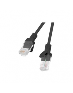 Lanberg Patchcord CAT.5E UTP | PCU5-10CC-0050-BK | 0.5 m