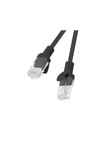 Lanberg Patchcord CAT.5E UTP | PCU5-10CC-0100-BK | 1 m