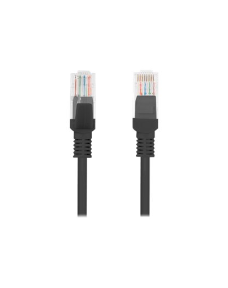 Lanberg Patchcord CAT.5E UTP | PCU5-10CC-1000-BK | 10 m