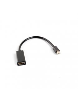 Lanberg Adapter Cable DisplayPort Mini to HDMI, 20 cm | AD-0005-BK
