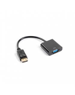 Lanberg Adapter Cable DisplayPort to VGA, 20 cm | AD-0002-BK