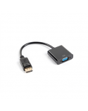 Lanberg Adapter Cable DisplayPort to VGA, 20 cm | AD-0002-BK