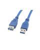 Lanberg USB-A 3.0 Cable, 3 m | CA-US3E-10CC-0030-B | USB Type-A to USB Type-A
