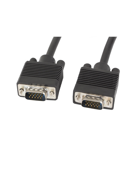 Lanberg VGA Cable, Dual-Shielded Ferrite Core | CA-VGAC-10CC-0018-B | VGA to VGA | 1.8 m