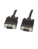 Lanberg VGA Cable, Dual-Shielded Ferrite Core | CA-VGAC-10CC-0018-B | VGA to VGA | 1.8 m