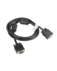 Lanberg VGA Cable, Dual-Shielded Ferrite Core | CA-VGAC-10CC-0018-B | VGA to VGA | 1.8 m