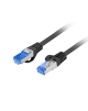 Lanberg Patchcord Cat.6A S/FTP LSZH CCA | PCF6A-10CC-1500-BK | 15 m