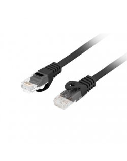 Lanberg Patchcord Cat.6 UTP LSZH CU | PCU6-10CU-0050-BK | 0.5 m