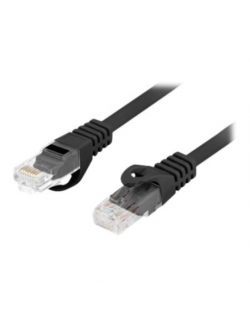 Lanberg Patchcord Cat.6 UTP LSZH CU | PCU6-10CU-0100-BK | 1 m