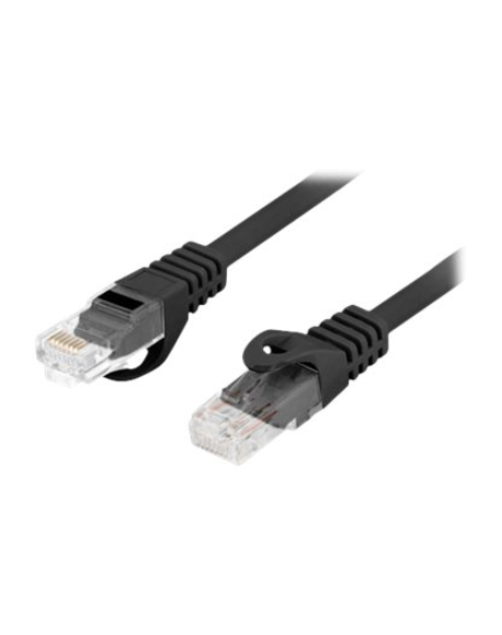 Lanberg Patchcord Cat.6 UTP LSZH CU | PCU6-10CU-0100-BK | 1 m