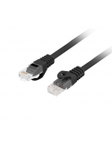 Lanberg Patchcord Cat.6 UTP LSZH CU | PCU6-10CU-0150-BK | 1.5 m