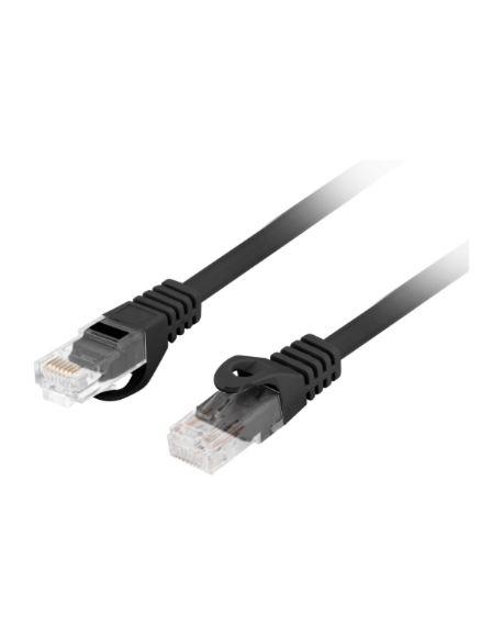 Lanberg Patchcord Cat.6 UTP LSZH CU | PCU6-10CU-0200-BK | 2 m