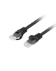 Lanberg Patchcord Cat.6 UTP LSZH CU | PCU6-10CU-0200-BK | 2 m