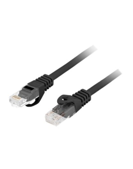 Lanberg Patchcord Cat.6 UTP LSZH CU | PCU6-10CU-1000-BK | 10 m