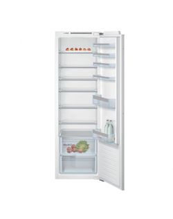 Bosch Serie 4 Refrigerator KIR81VFF0 F, Built-in, Larder, Height 177,5 cm, Fridge net capacity 319 L, 37 dB, White