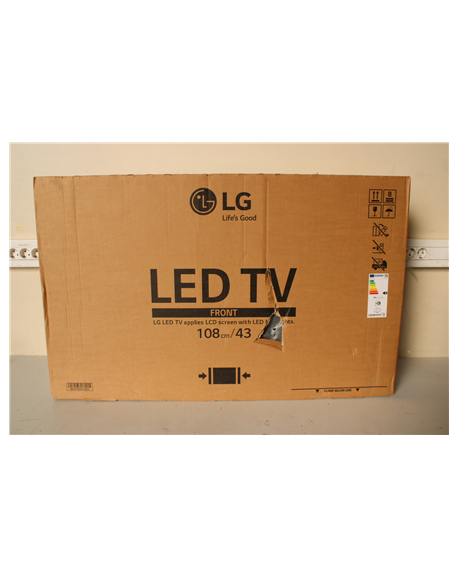 SALE OUT. LG 43UN640S0LD 43“ 3840x2160/300cd/m2/ HDMI RF | LG DAMAGED PACKAGING