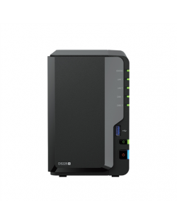 Synology DiskStation | DS225+ | Intel Celeron | J4125 | 2 GB | DDR4 | Black