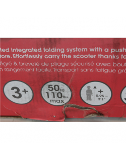 SALE OUT. GLOBBER scooter Primo Foldable red, 430-102 | Globber Red | DAMAGED PACKAGING | Scooter | Primo Foldable 430-102