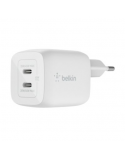 Belkin Dual USB-C GaN Wall Charger with PPS 45W | WCH011vfWH