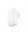 Belkin 3 Port USB-C Charger with PPS 67W | WCC002vfWH