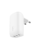 Belkin 3 Port USB-C Charger with PPS 67W | WCC002vfWH