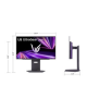 LG 27GX790A-B | 27 " | OLED | 16:9 | 480 Hz | 0.03 ms | 2560 x 1440 pixels | 250 cd/m² | HDMI ports quantity 2