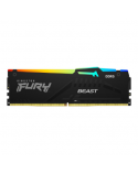 Kingston KF556C36BBEAK2-128 64GBx2pcs 5600MT/s DDR5 CL36 DIMM FURY Beast RGB BLK K2 | Kingston