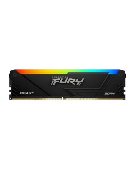 Kingston KF432C16BB12AK2/32 32GB 3200MT/s DDR4 CL16 DIMM (Kit of 2) 1Gx8 FURY Beast RGB | Kingston