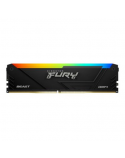 Kingston KF432C16BB12AK2/32 32GB 3200MT/s DDR4 CL16 DIMM (Kit of 2) 1Gx8 FURY Beast RGB | Kingston