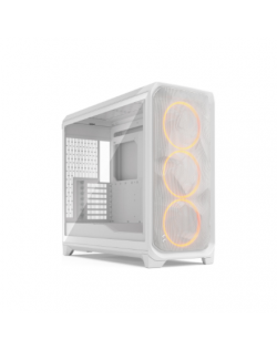 Fractal Design Meshify 3 XL | White RGB TG Clear Tint | Mid-Tower | Power supply included No | ATX