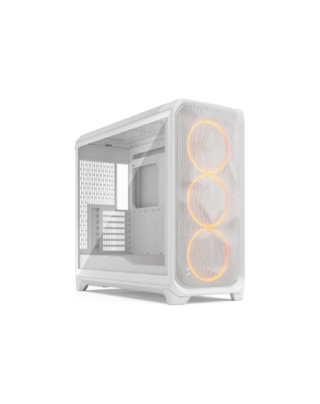 Fractal Design Meshify 3 XL | White RGB TG Clear Tint | Mid-Tower | Power supply included No | ATX