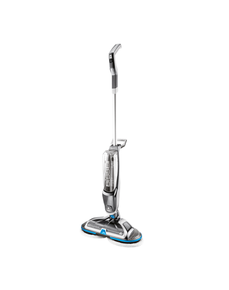 Bissell Mop SpinWave Cordless operating, Washing function, Operating time (max) 20 min, Lithium Ion, 18 V, Blue/Titanium