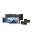 Mio MiVue R860WD, Dash Cam | GPS | Wi-Fi | Front and rear cams synchronized for recording with an unobstructed view 11.26" IPS anti-glare touchscreen Upgrade to the STARVIS 2 technology for clear details Integrated high speed Wi-Fi – Quick pairing using QR code | Audio recorder