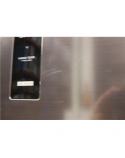 SALE OUT. | Midea Refrigerator | MDRF632FIE28 | Energy efficiency class E | Free standing | Side by side | Height 177.5 cm | No Frost system | Fridge net capacity 305 L | Freezer net capacity 169 L | Display | 35 dB | Black | REFURBISHED, SCRATCHED DOOR, NO ORIGINAL PACKAGING