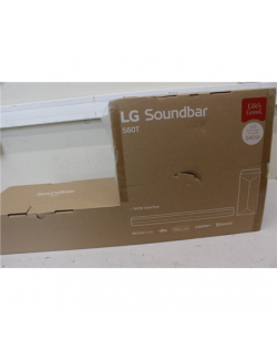 SALE OUT. LG Soundbar 3.1 channel sound system S60T | LG Soundbar 3.1 Channel Sound System | S60T | DAMAGED PACKAGING | Bluetoot
