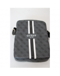 SALE OUT. Guess Bag GUTB10P4RPSK 10"black 4G Stripes Tablet Bag | GUESS GUTB10P4RPSK | Tablet Bag | DIRTY PACKAGING