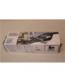 SALE OUT. Black & Decker NVC220WC-QW Cordless Handstick Vacuum Cleaner, 7.2 V, Grey | BLACK & DECKER Vacuum Cleaner | NVC220WC-QW | Cordless operating | Handstick | 7.2 V | Grey | Warranty 24 month(s) | DAMAGED PACKAGING