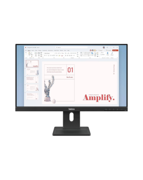 Lenovo ThinkVision E24-40 | 23.8 " | IPS | 16:9 | 100 Hz | 4 ms | 1920 x 1080 pixels | 250 cd/m² | HDMI ports quantity 1 | Raven