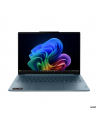 Lenovo Yoga Slim 7 14AKP10 | Tidal Teal | 14 " | OLED | WUXGA | 1920 x 1200 pixels | Glossy | AMD Ryzen AI 5 | 340 | 16 GB | Soldered LPDDR5x | Solid-state drive capacity 512 GB | AMD Radeon 840M Graphics | Windows 11 Home | 802.11be | Bluetooth version 5.4 | Keyboard language English | Keyboard backlit | Warranty 24 month(s) | Battery warranty 12 month(s)