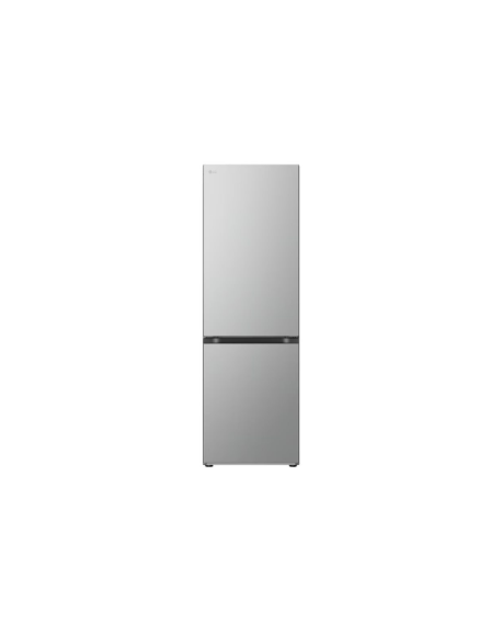 LG GBV21L0EPY Refrigerator, E, Free-standing, Combi, Height 1.86 m, Net fridge 234 L, Net freezer 110 L, Silver