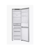 LG GBV21L0EPY Refrigerator, E, Free-standing, Combi, Height 1.86 m, Net fridge 234 L, Net freezer 110 L, Silver