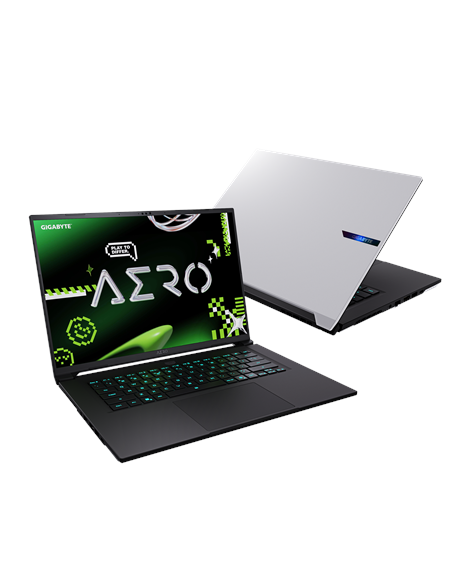 Gigabyte AERO X16 1VH-93EEC94DH 16" QHD+ AMD Ryzen AI 7/16GB/1TB/RTX 5060/Win11 Home/ENG kbd/White/2Y Warranty | Gigabyte